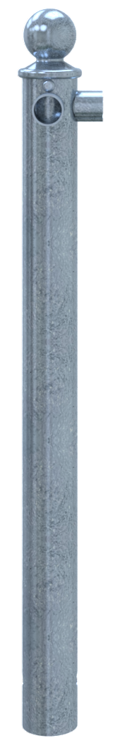 Schake Balustradă de protecție, Ø 60 mm, oțel zincat la cald, fix, pentru betonare, cod 467_06