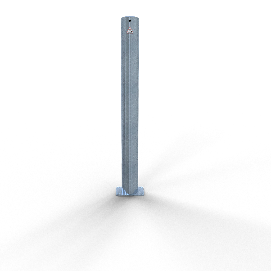 Schake Bornă de protecție, Ø 89 × 2,9 mm, oțel zincat la cald, fix, pentru betonare, cod 489P