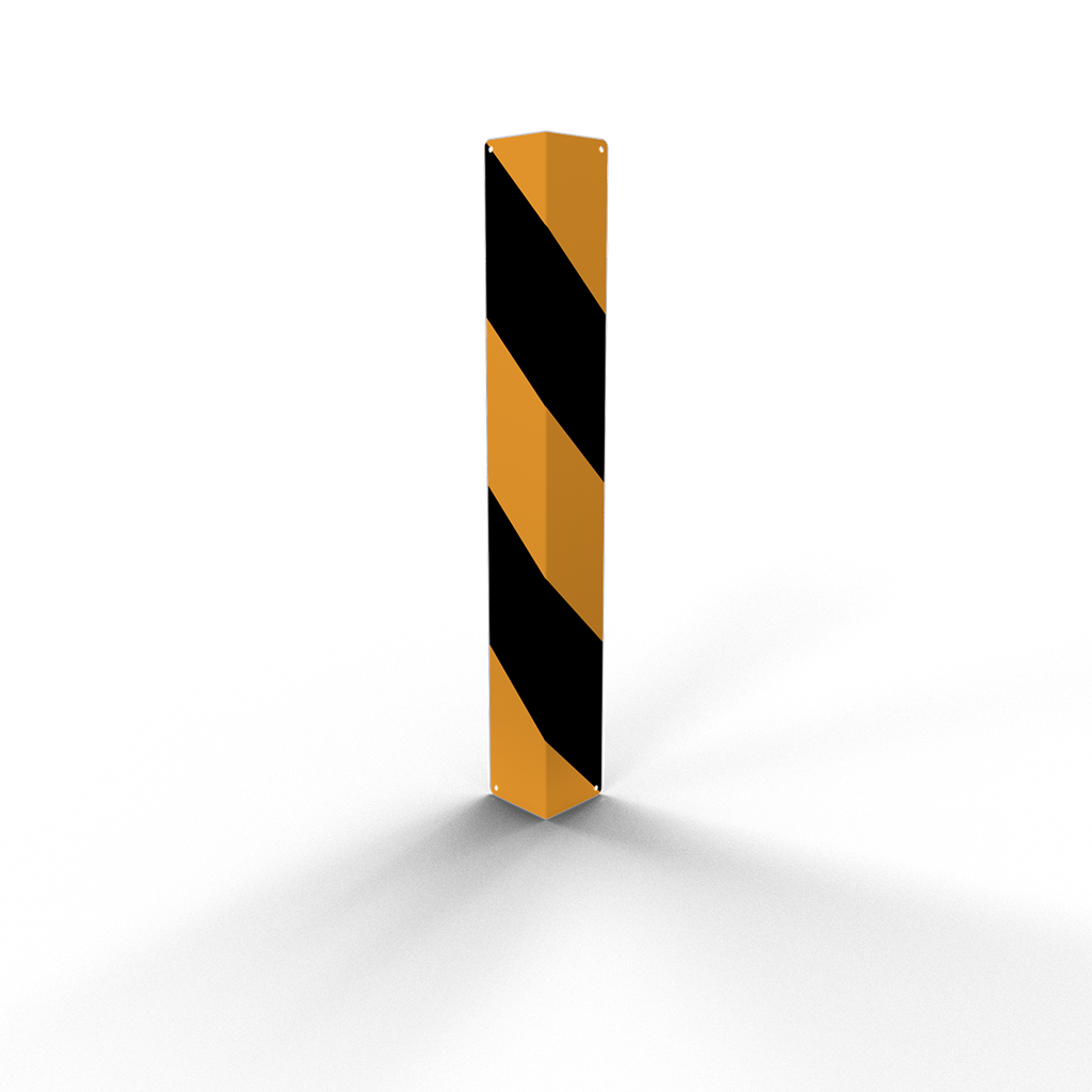 Schake Protecție anti-impact, Ø 8 mm, aluminiu, galben/negru, cod 4317RBG