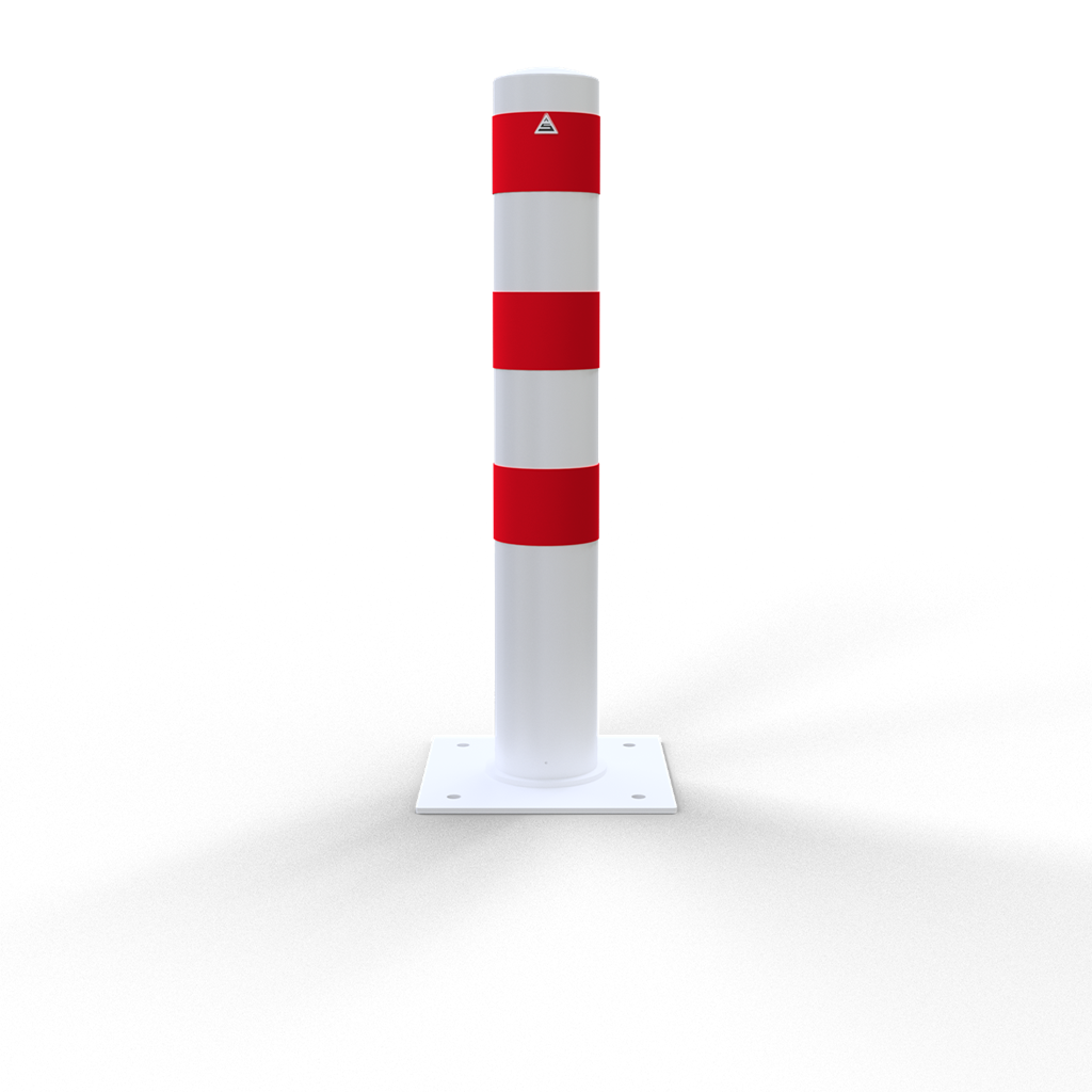 Schake Bornă de protecție, Ø 152 × 3,2 mm, oțel zincat la cald, fix, cod 401530NB