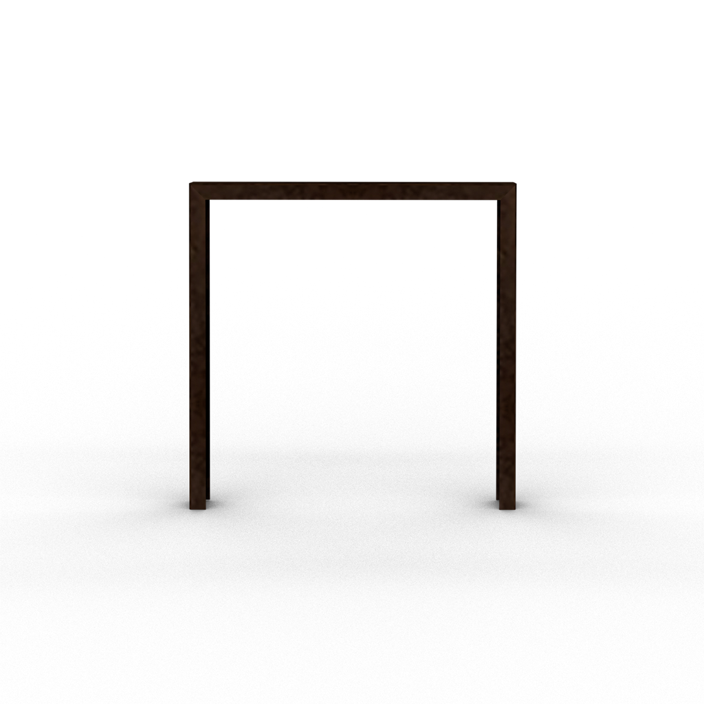 Schake Bornă din oțel Corten, set, 80 × 40 mm, oțel inoxidabil, cod 4450_075