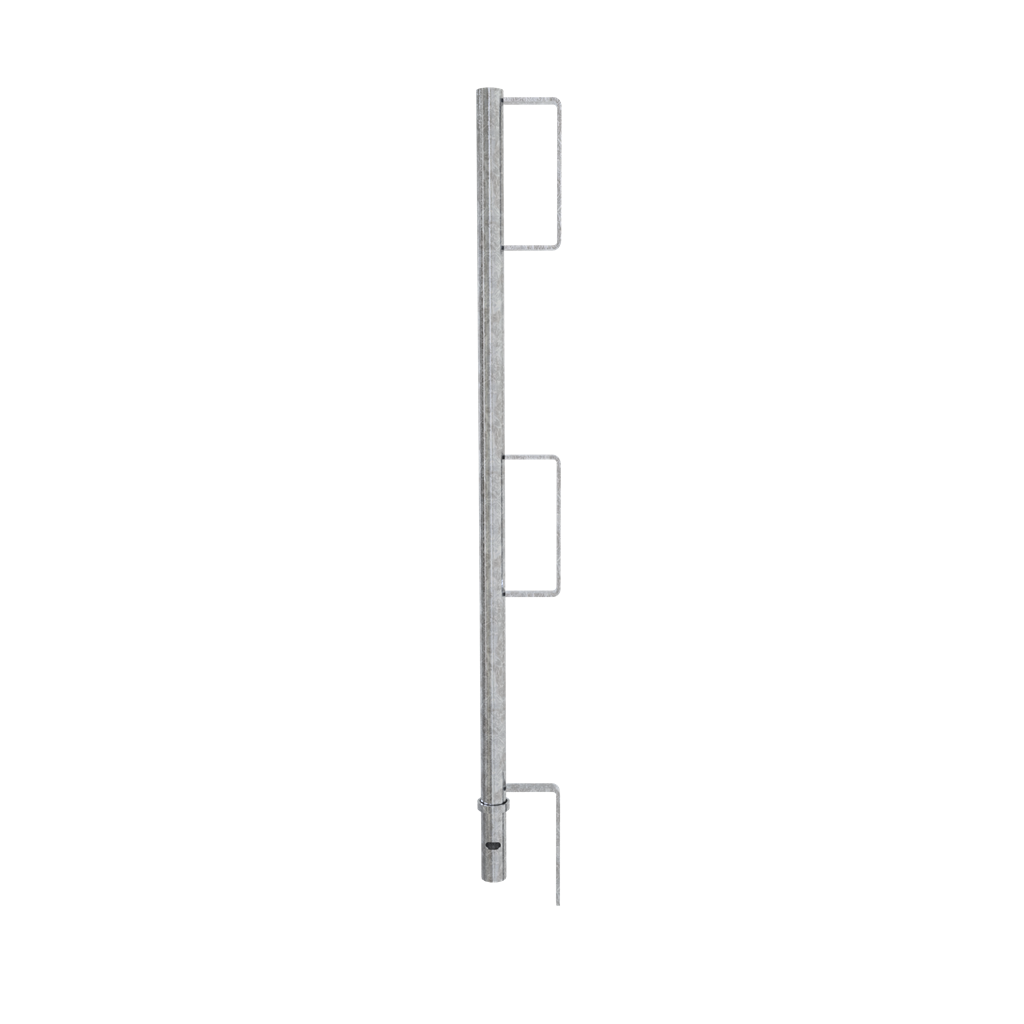 Schake Stâlp de protecție, set 1 buc., Ø 33,7 mm, 1 m, oțel zincat, cod 11192