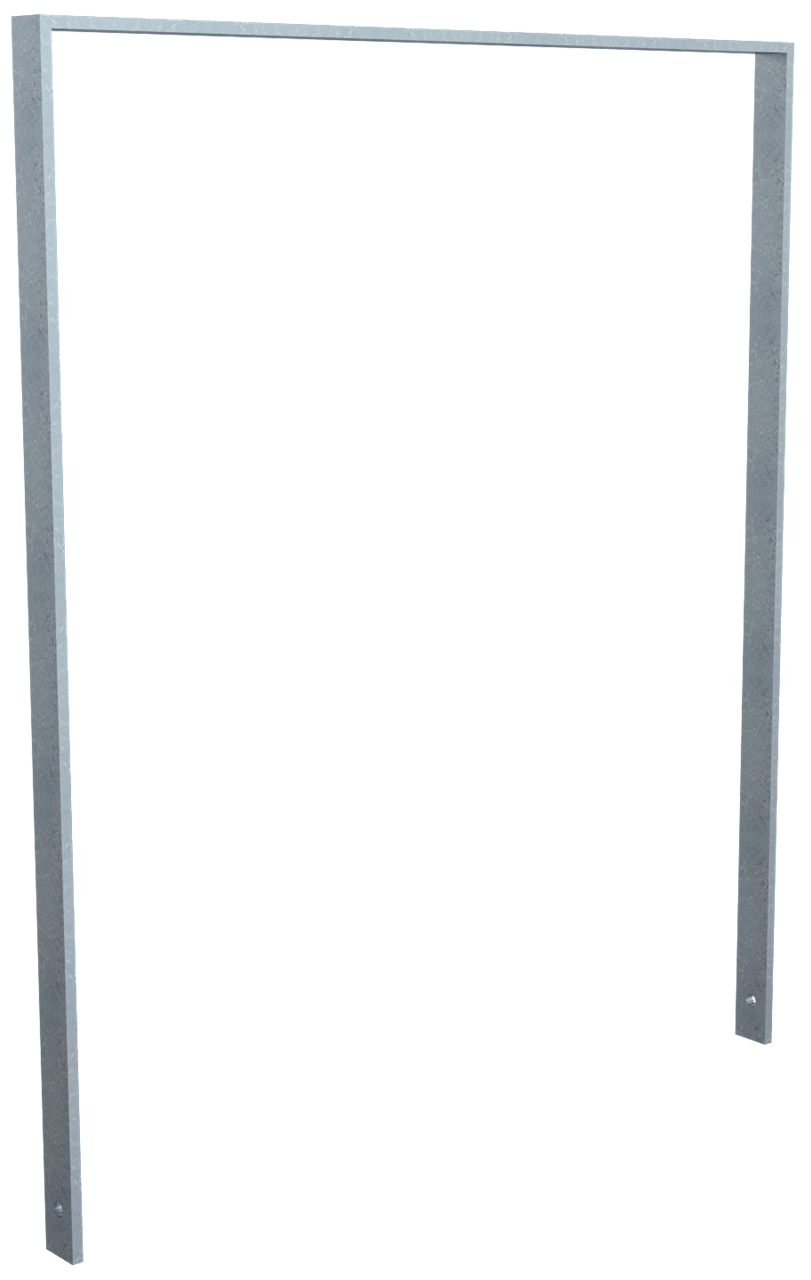Schake Suport pentru biciclete, DB 703, 50 × 12 mm, oțel zincat la cald, pentru betonare, cod 450_100