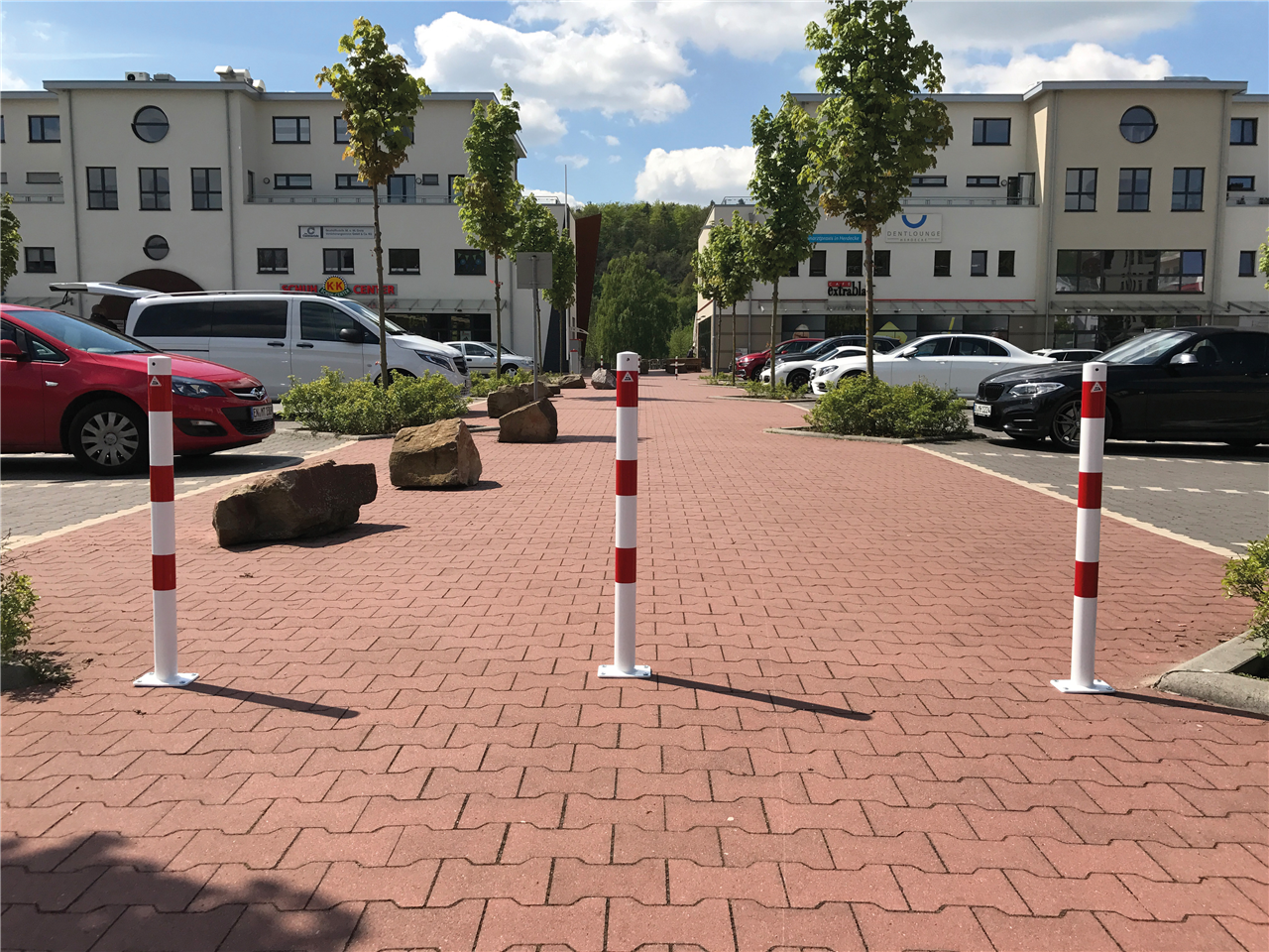 Schake Stâlp de protecție, Ø 60 × 2,5 mm, oțel zincat la cald, fix, pentru betonare, cod 460