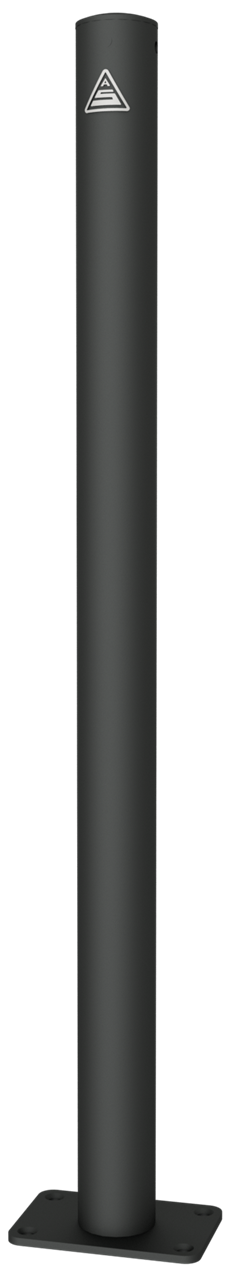 Schake Stâlp de protecție, tip 1, DB 703, Ø 60 mm, 100 × 150 mm, oțel zincat la cald