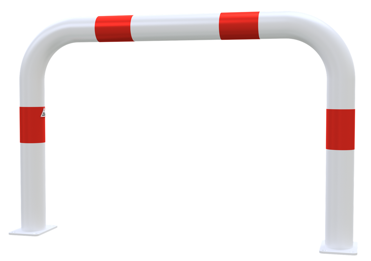 Schake Protecție anti-impact, Ø 76 × 2,6 mm, oțel zincat la cald, fix, cod 477_06PB