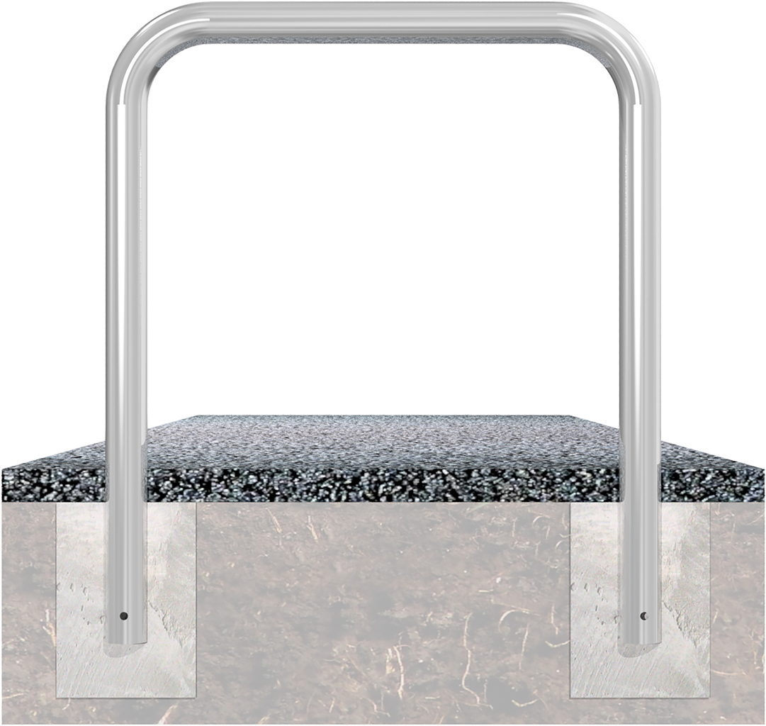 Schake Stâlp de protecție, Ø 76 × 2,6 mm, oțel zincat la cald, pentru betonare, cod 475_10