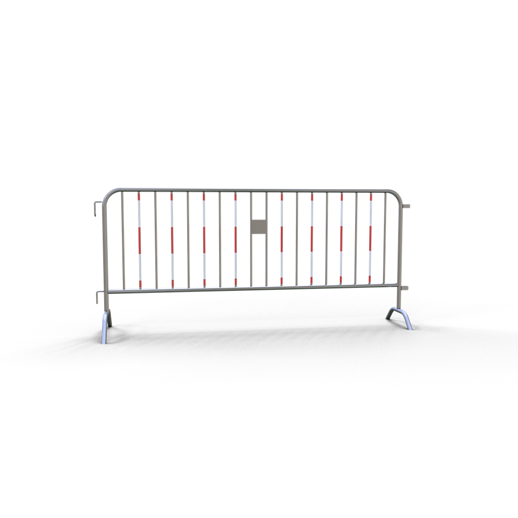 Schake Gard de delimitare pentru evenimente, tip N, 55 × 100 mm, 1,10 m, oțel zincat, cod 419_00N-A