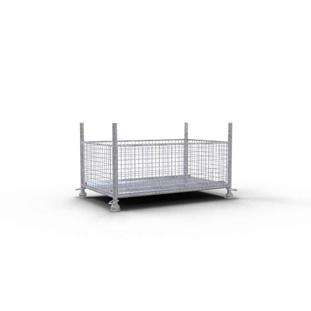 Schake Cutie de transport, Ø 48,3 mm, 1,43 m, oțel zincat