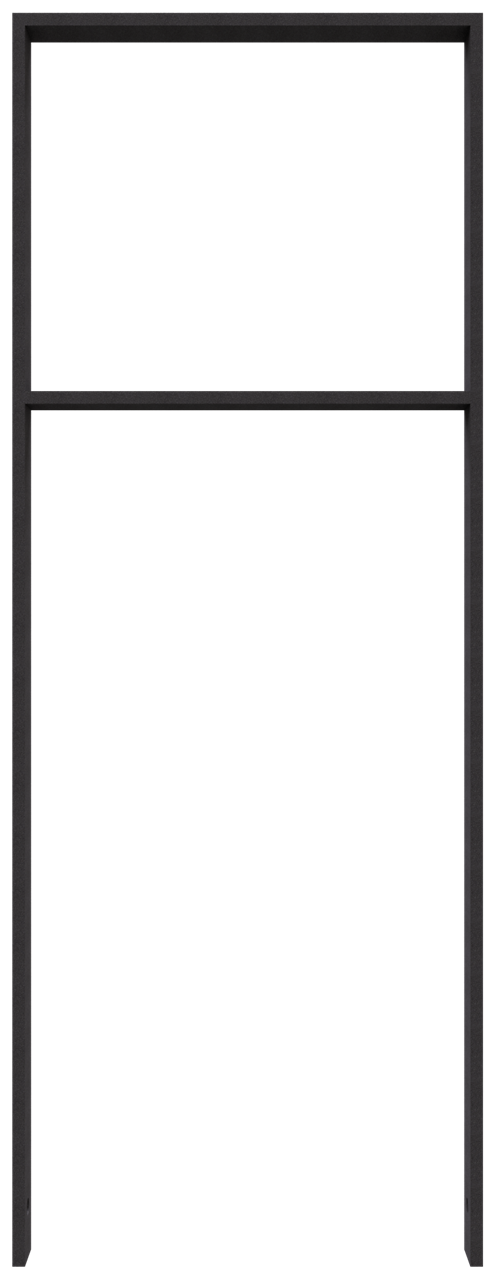 Schake Suport pentru biciclete, DB 703, 50 × 12 mm, oțel zincat la cald, pentru betonare, cod 451_045B