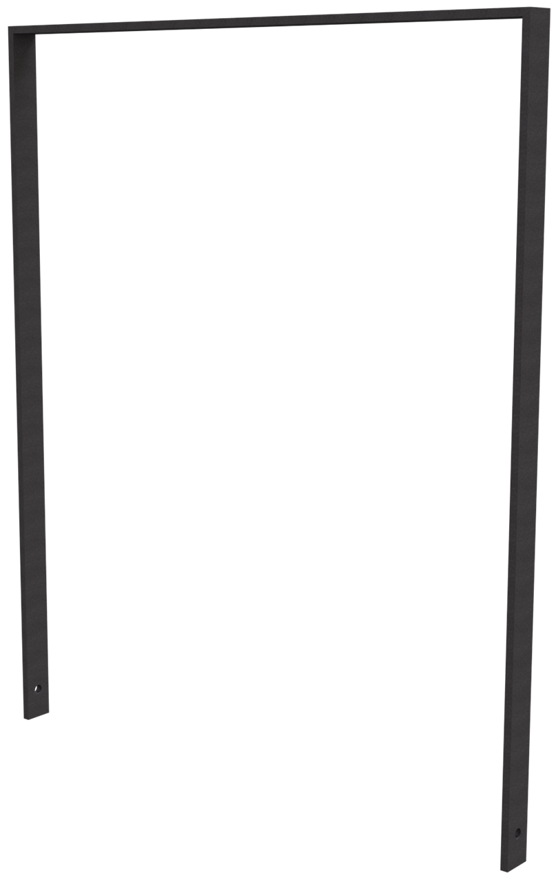 Schake Suport pentru biciclete, DB 703, 50 × 12 mm, oțel zincat la cald, pentru betonare, cod 450_100B