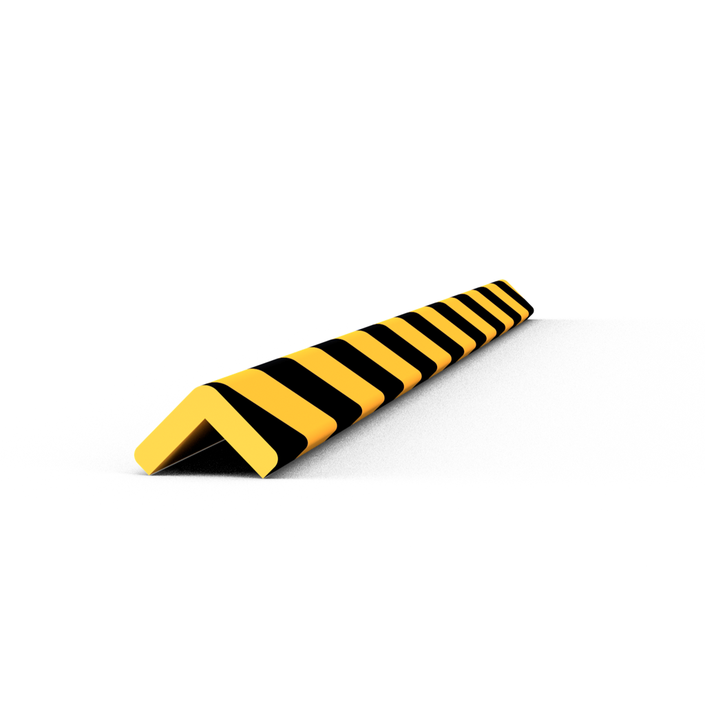 Schake Profil de avertizare și protecție, tip H, galben/negru, cod 4120