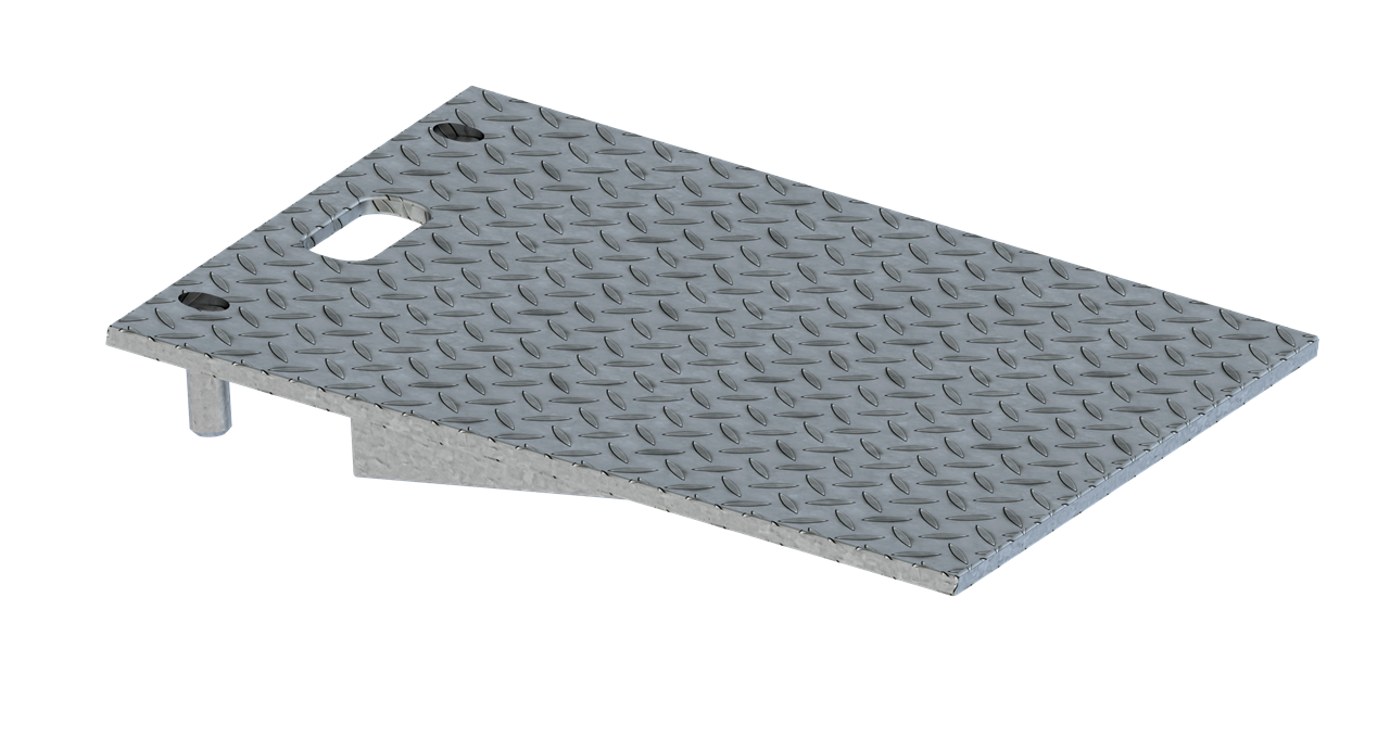 Schake Punte pentru furtunuri și cabluri, 250 × 90 × 400 mm, 350 × 400 × 95 mm, oțel zincat