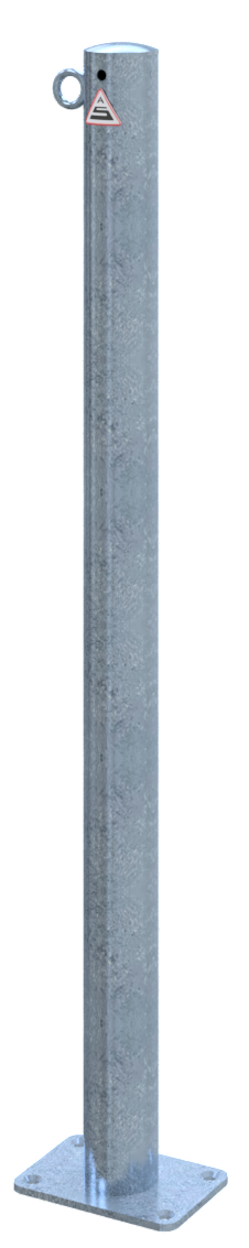 Schake Stâlp de protecție, Ø 60 × 2,5 mm, oțel zincat la cald, fix, cod 460P/1