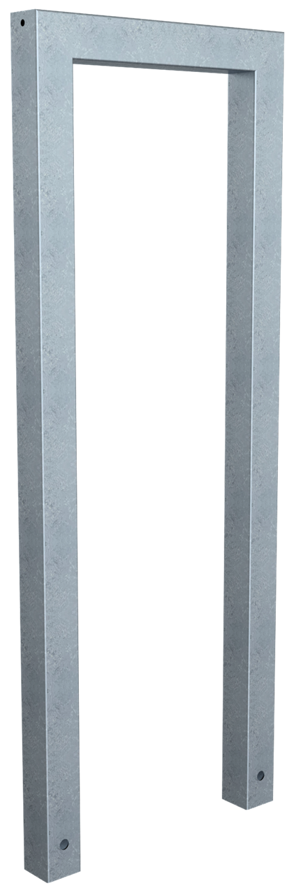 Schake Suport pentru biciclete, DB 703, 60 × 60 mm, oțel zincat la cald, pentru betonare, cod 454_045
