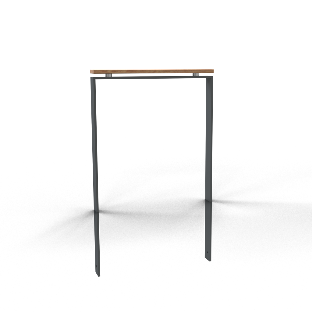 Schake Suport pentru biciclete, seria combines, DB 703, 80 × 12 mm, oțel zincat la cald, pentru betonare