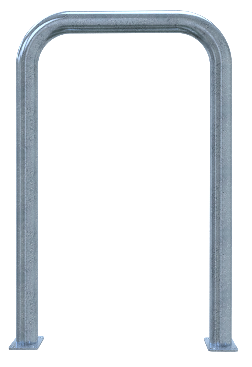 Schake Stâlp de protecție, Ø 76 × 2,6 mm, oțel zincat la cald, pentru betonare, cod 477_08P