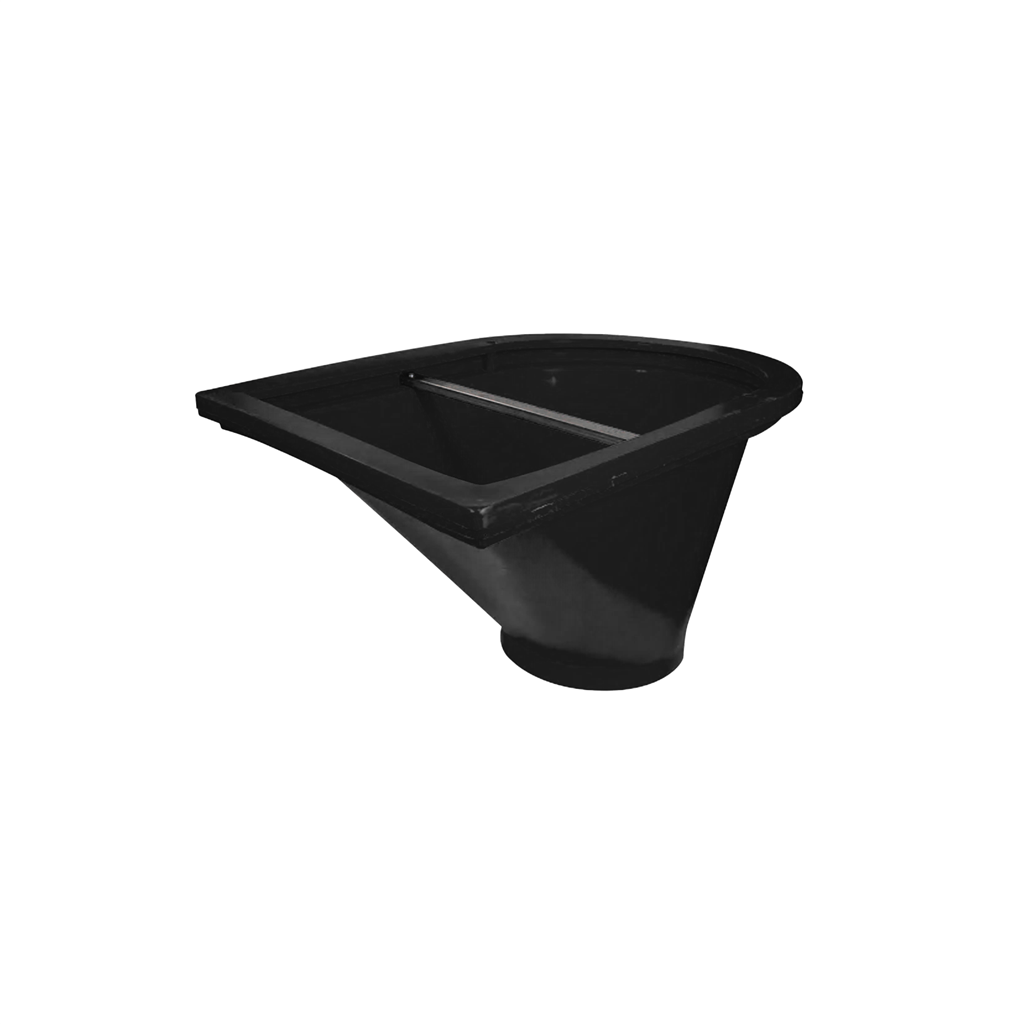 Schake Tub pentru moloz, Ø 39 mm, 67 × 73 mm, plastic