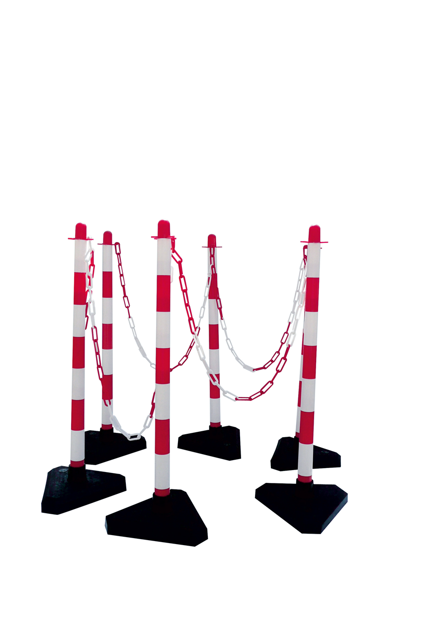 Schake Stâlp de protecție, set, 10 m, plastic, cod 4040KBSET