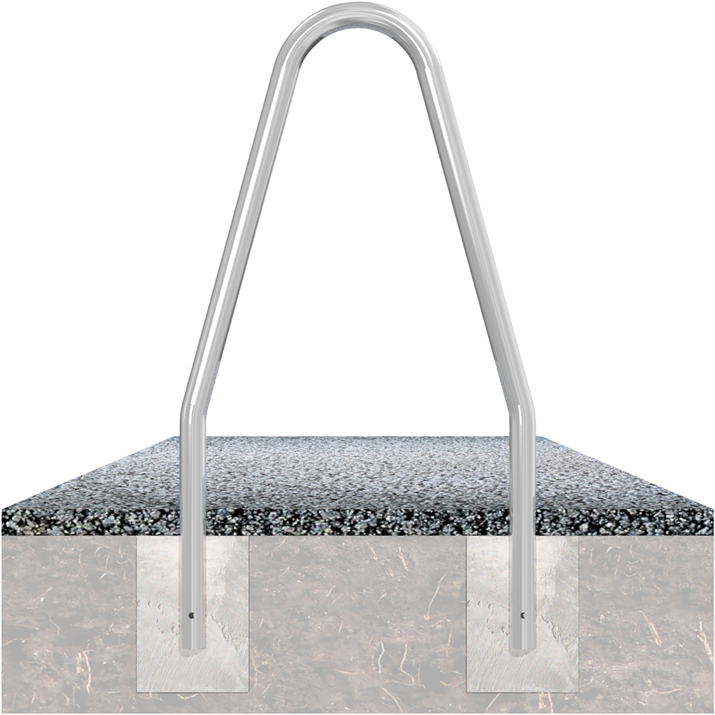Schake Arc de protecție pentru arbori, Ø 48 × 2,5 mm, Ø 60 × 2,5 mm, oțel zincat la cald, pentru betonare, cod 443_00