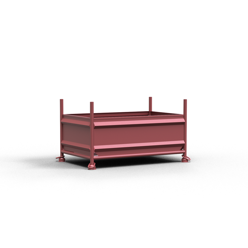 Schake Container metalic de depozitare, Ø 48,3 mm, 1,43 m