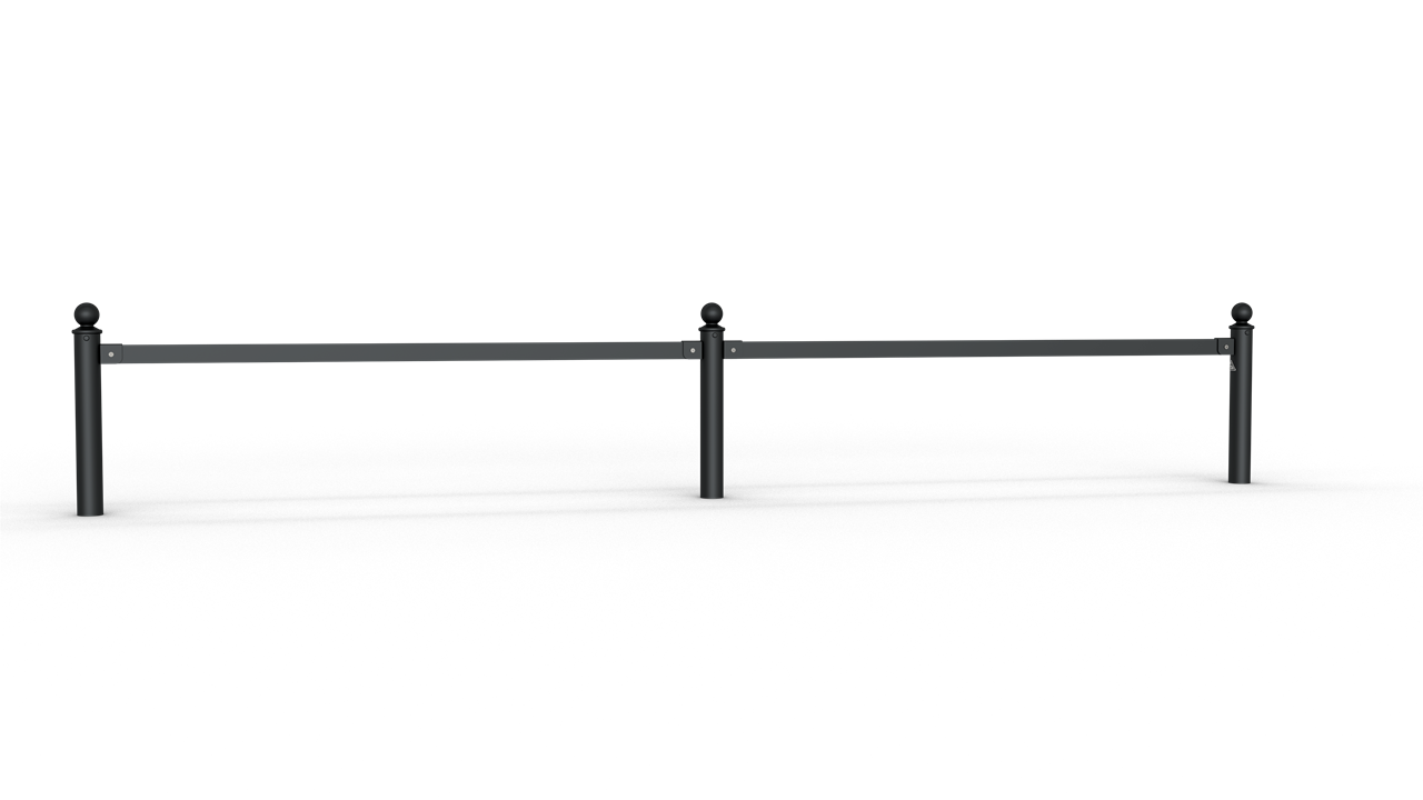 Schake Balustradă de protecție, DB703, oțel zincat la cald, fix, cod 40673B