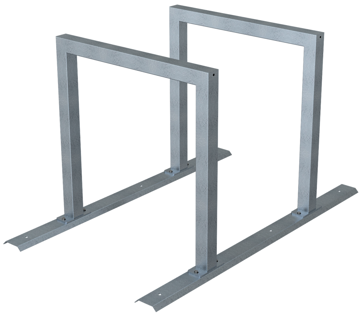 Schake Suport pentru biciclete, 60 × 60 mm, oțel zincat la cald, cod 424_20