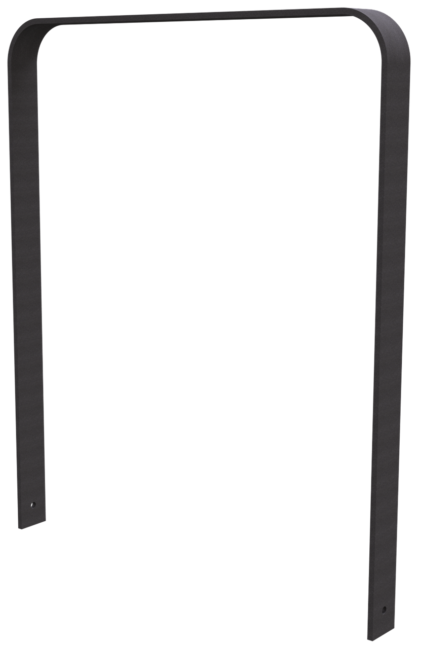 Schake Suport pentru biciclete, DB 703, 80 × 12 mm, oțel zincat la cald, pentru betonare, cod 4052_100B