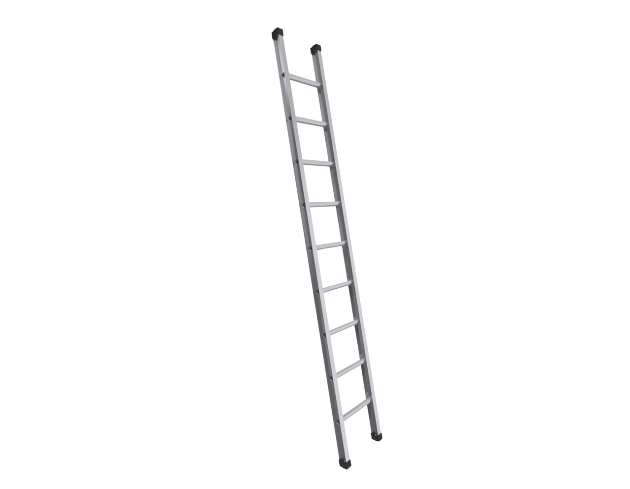 Schake Capră de schelă, set, 240 × 2500 × 45 mm, aluminiu, pliabil
