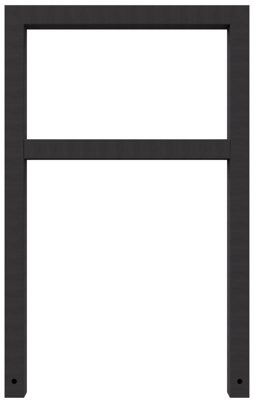 Schake Suport pentru biciclete, DB 703, 60 × 60 mm, oțel zincat la cald, pentru betonare, cod 455_075B