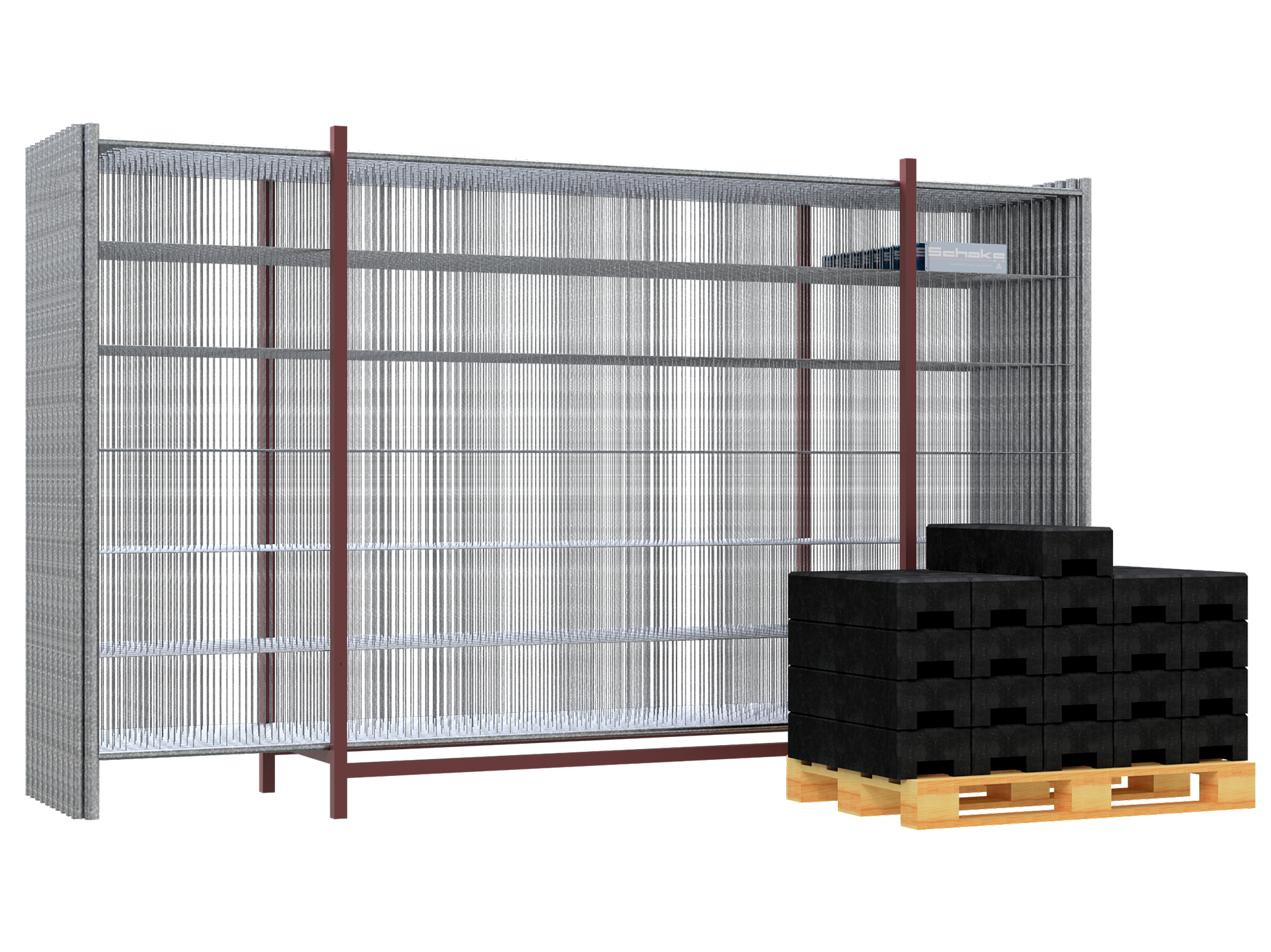 Schake Gard mobil, set 20 buc., demontabil, mobil, cod BZ-20CLOUD
