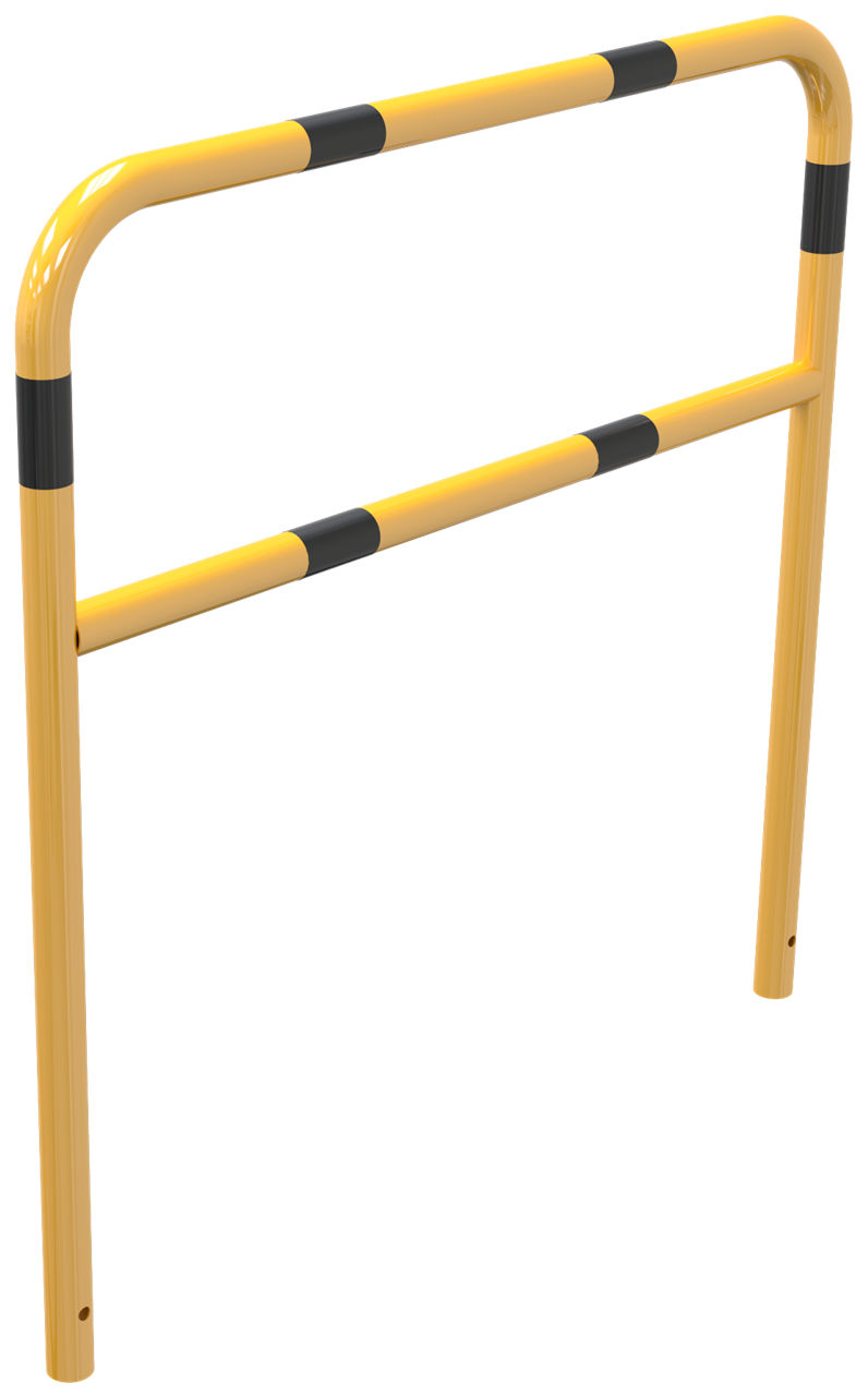 Schake Barieră pentru parcare, Ø 48 × 2,5 mm, oțel zincat la cald, pentru betonare, cod 448_23BG