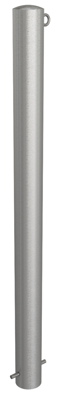Schake Stâlp de protecție, Ø 89 mm, oțel inoxidabil, fix, cu închidere, pentru betonare, cod 4089+1