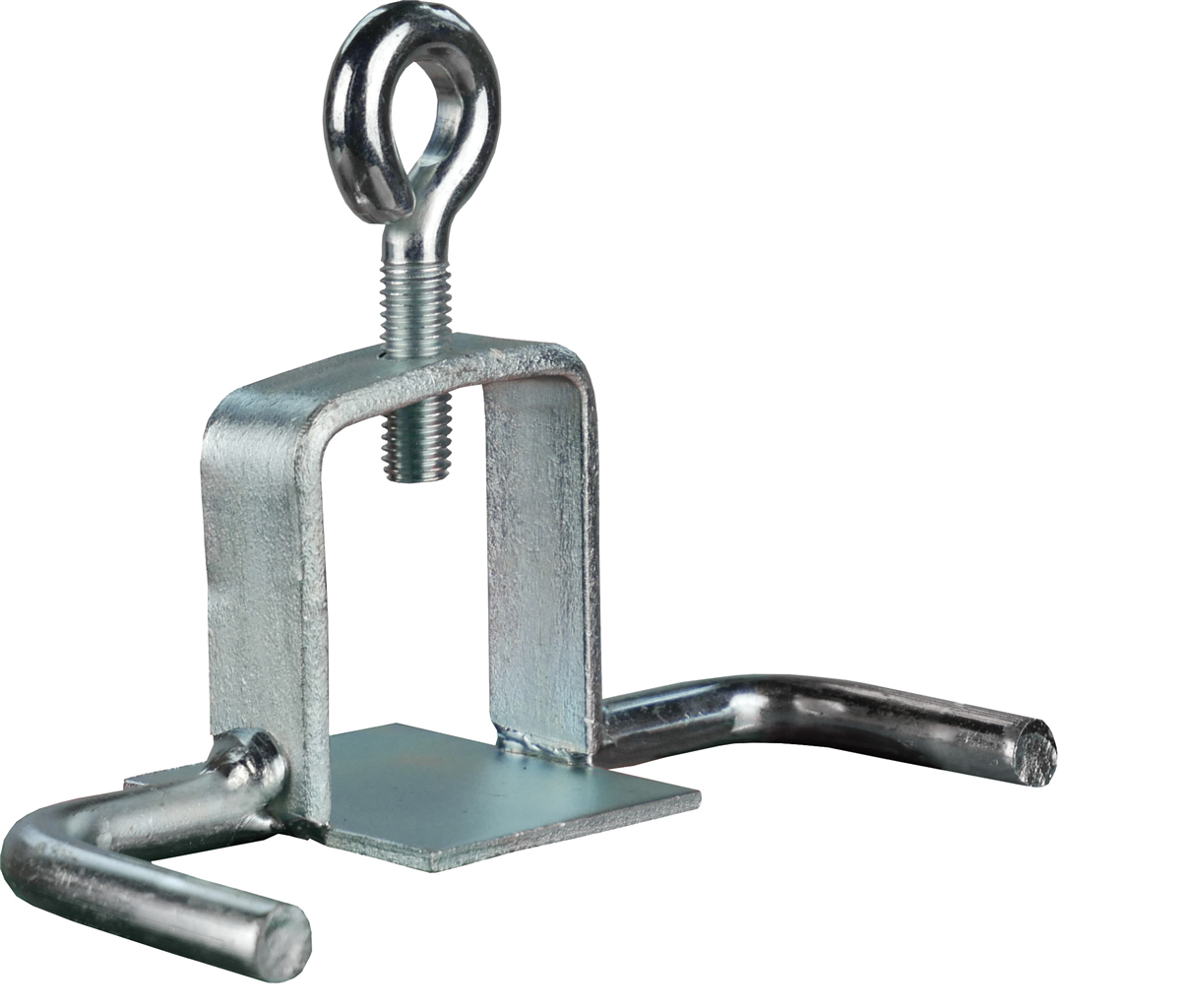 Schake Țeavă sau clemă pentru semn, Ø 42 mm, 40 × 40 mm, oțel zincat, roșu/alb, cod 31311