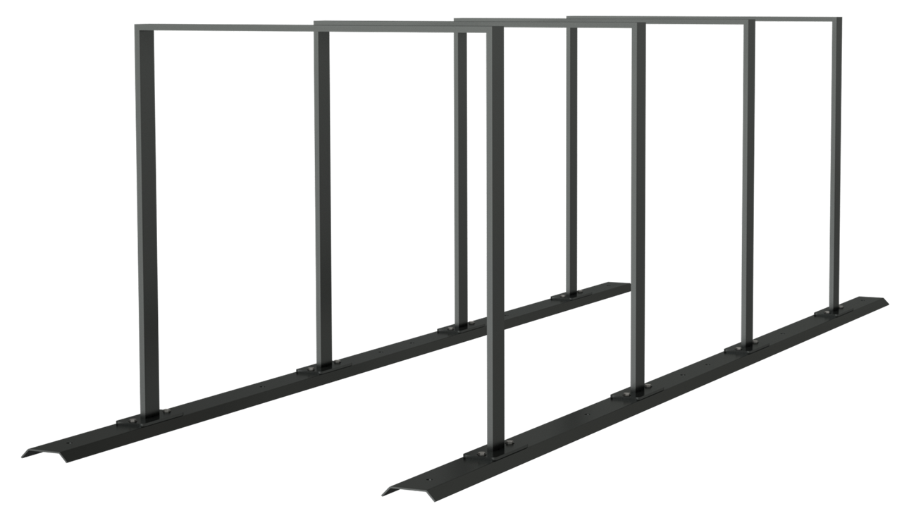 Schake Suport pentru biciclete, DB 703, 50 × 12 mm, oțel zincat la cald, cod 425_40B