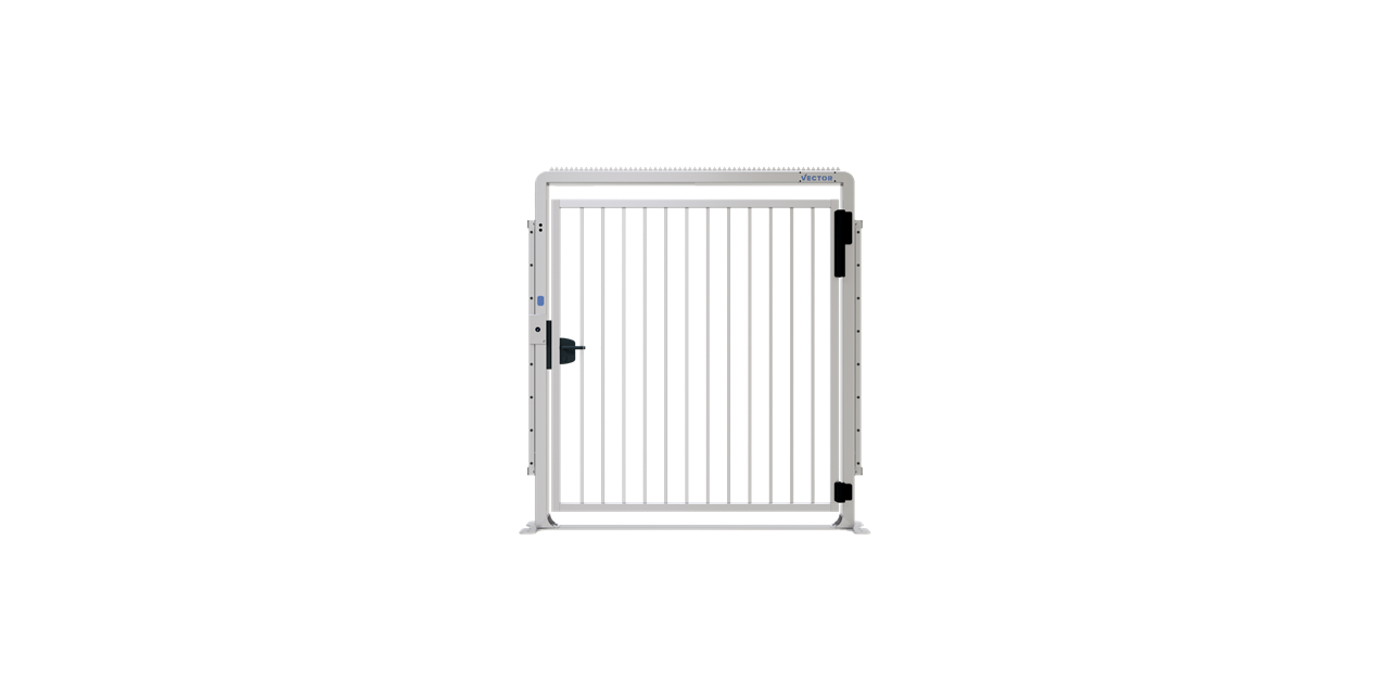 Schake Sistem de siguranță pentru șantier, 440 × 1980 × 2205 mm, oțel zincat la cald, fix, cod 4VDM18
