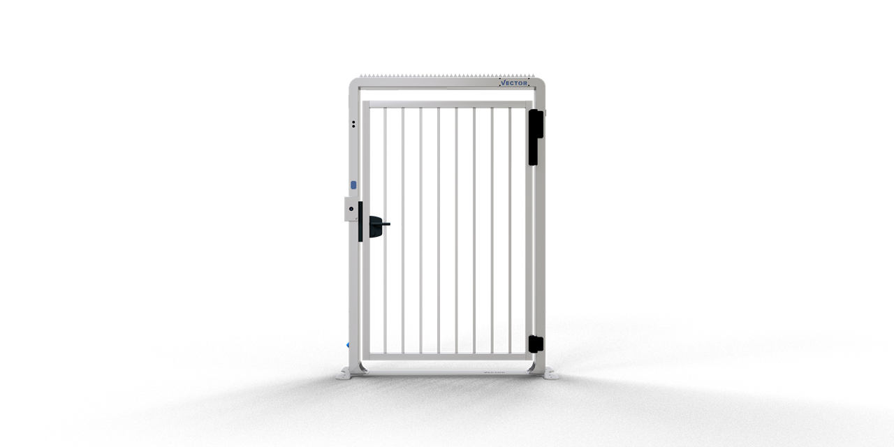 Schake Sistem de siguranță pentru șantier, 440 × 1580 × 2205 mm, oțel zincat la cald, fix, cod 4VDM13