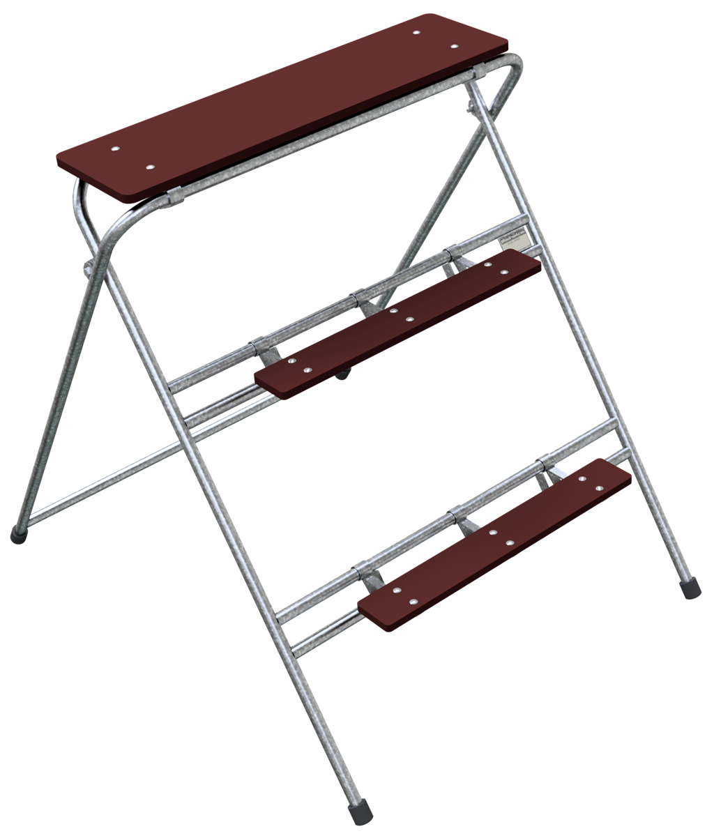 Schake Capră sau treaptă de șantier, Ø 26,9 mm, 1,20 m, oțel zincat, cod 10154V