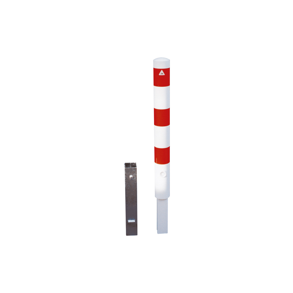 Schake Bornă de protecție, Ø 193 × 3,6 mm, oțel zincat la cald, demontabil, cu închidere, cod 40191F