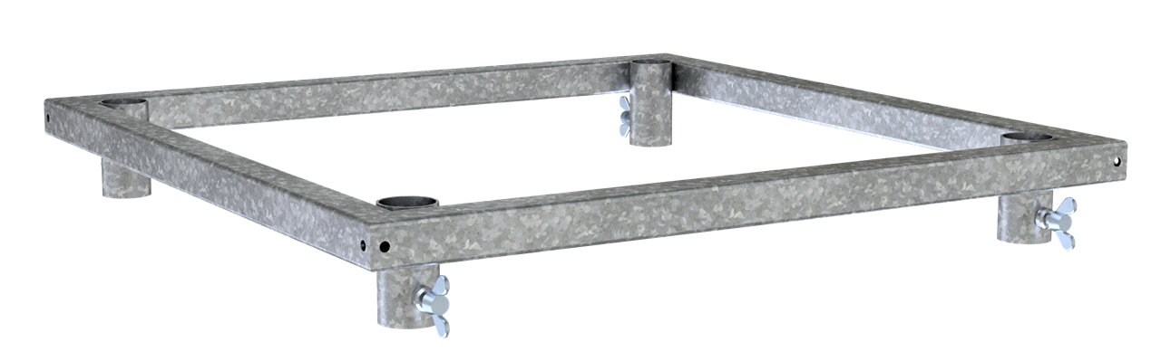 Schake Dispozitiv de montaj pentru beton, set, 788 × 788 × 100 mm, oțel zincat