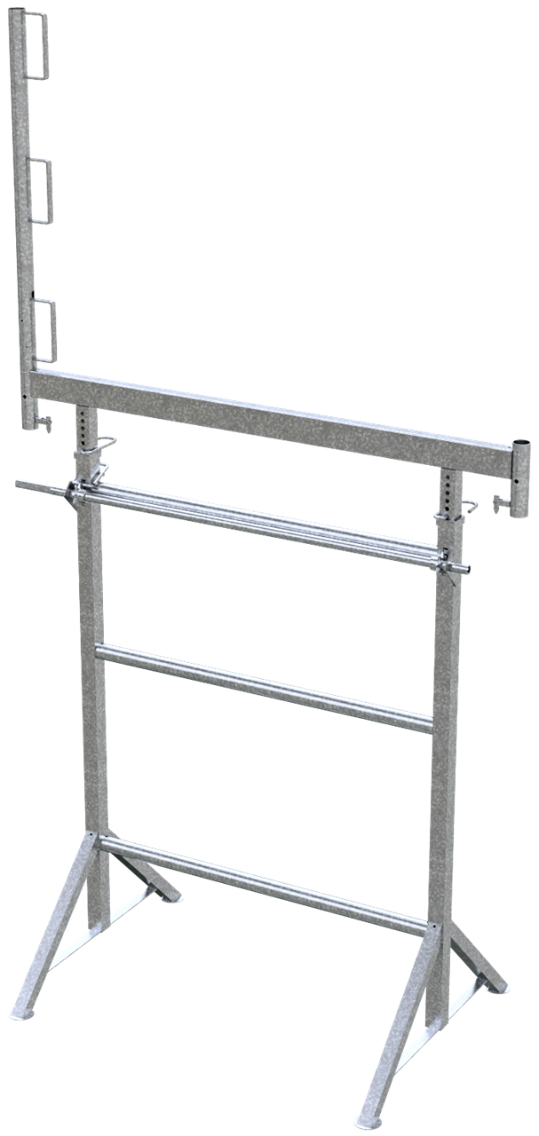 Schake Capră de schelă, K1200, Ø 48,3 mm, 2 m, oțel zincat, pliabil, cod 10130V