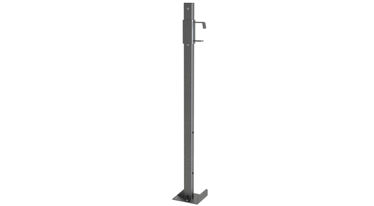 Schake Stâlp de protecție, tip Protection, Ø 14 mm, 40 × 30 mm, oțel zincat, cu închidere