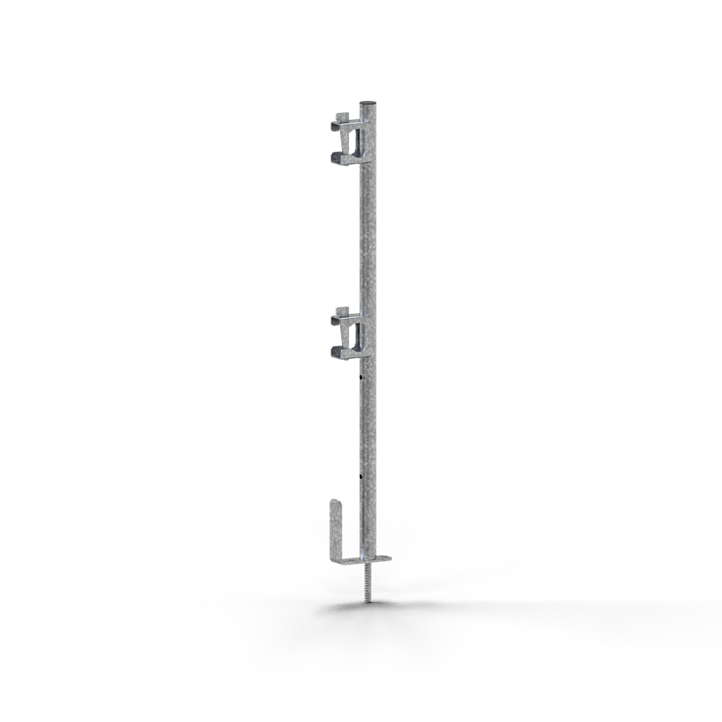 Schake Stâlp de protecție, tip G, Ø 33,7 mm, 1,10 m, oțel zincat, fix
