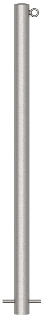 Schake Stâlp de protecție, Ø 60 mm, oțel inoxidabil, fix, cu închidere, pentru betonare, cod 4062+1