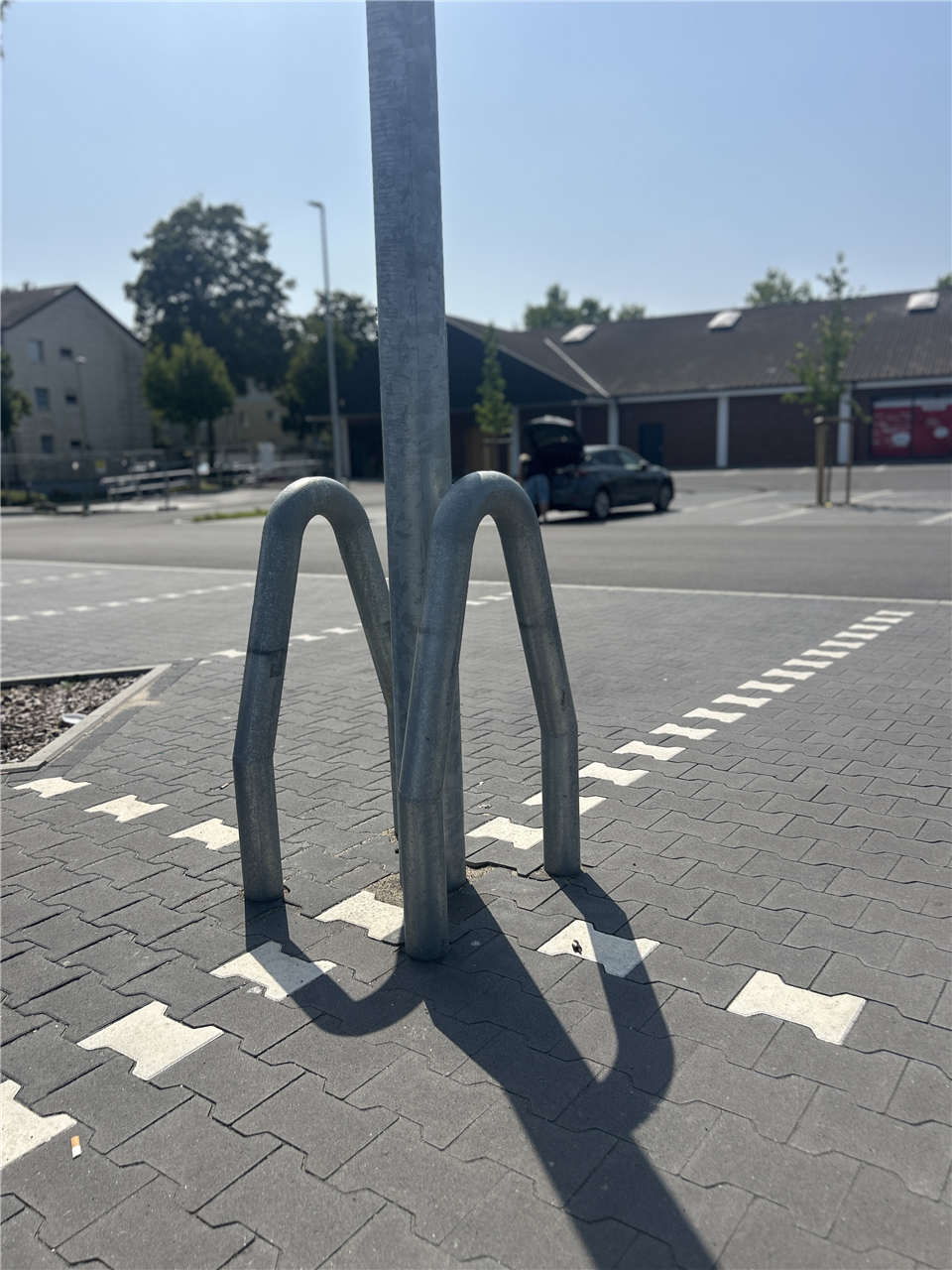 Schake Arc de protecție pentru arbori, Ø 48 × 2,5 mm, Ø 60 × 2,5 mm, oțel zincat la cald, pentru betonare, cod 443_00
