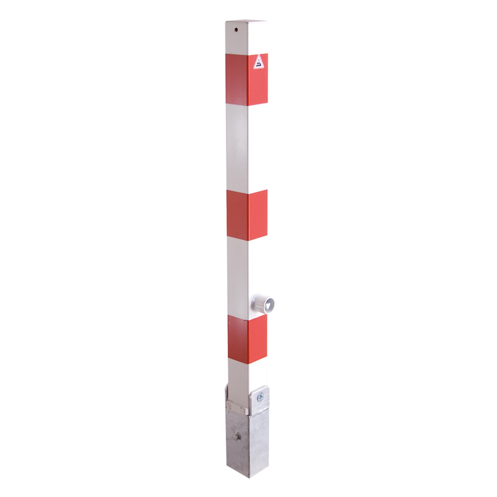 Schake Stâlp de protecție, 70 × 70 mm, oțel zincat la cald, pliabil, cu închidere, cod 470FUKH