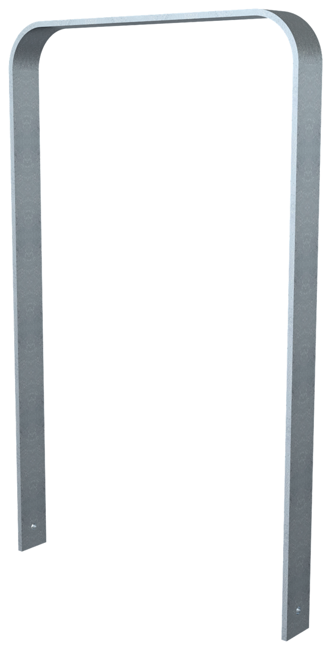 Schake Suport pentru biciclete, DB 703, 80 × 12 mm, oțel zincat la cald, pentru betonare, cod 4052_075