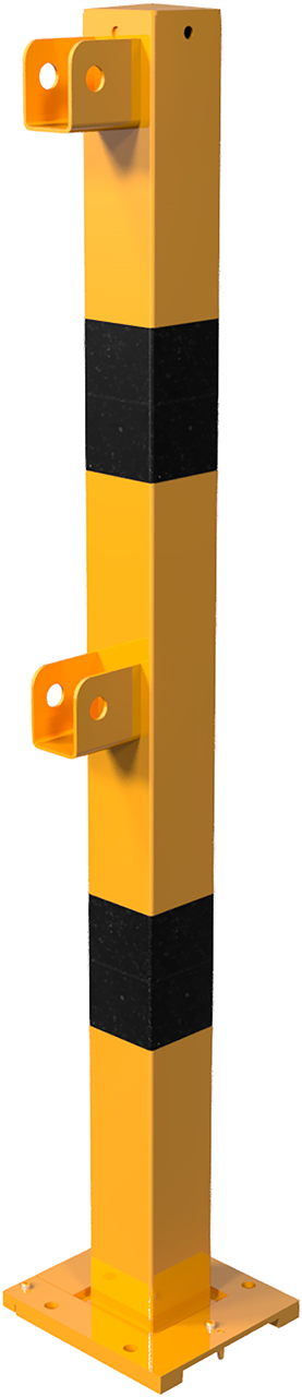 Schake Stâlp de protecție, 150 × 180 mm, fix, demontabil, cod 4270APBG