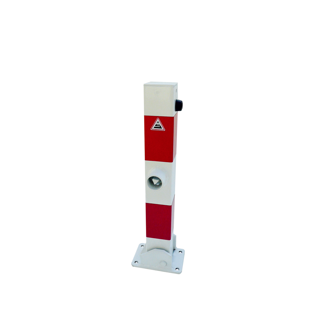 Schake Stâlp de protecție, 70 × 70 mm, 100 × 150 mm, oțel zincat la cald, fix, pliabil, cod 4715FU