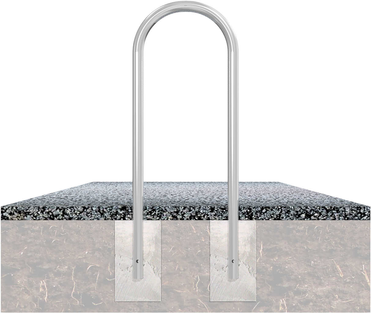 Schake Arc de protecție, Ø 48 mm, oțel zincat la cald, pentru betonare, cod 448_046